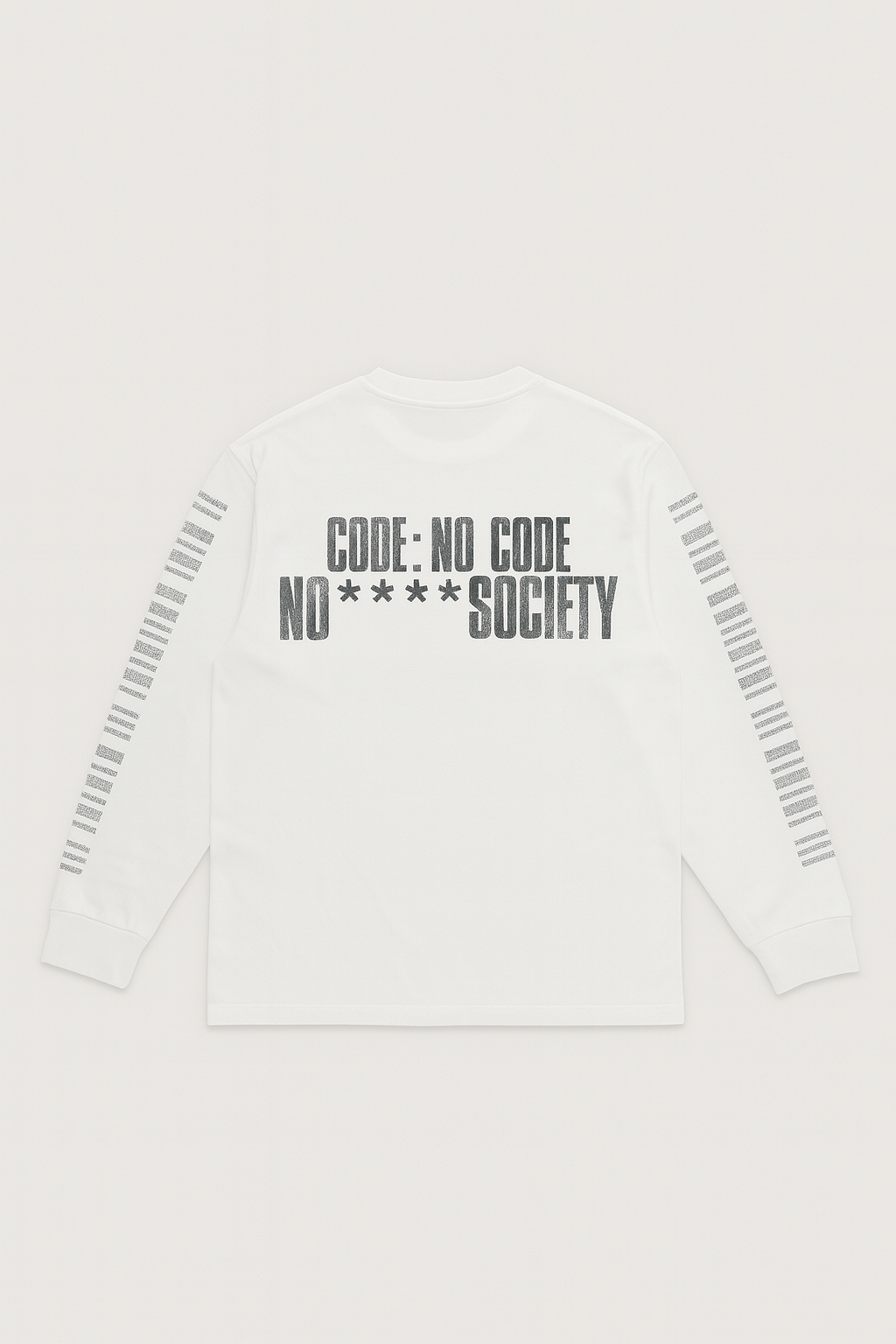 NO CODE SOCIETY LONG-SLEEVE